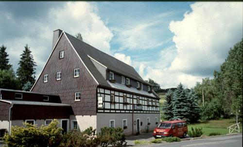 Gaststaette & Pension Alte Muehle Dorfchemnitz ภายนอก รูปภาพ